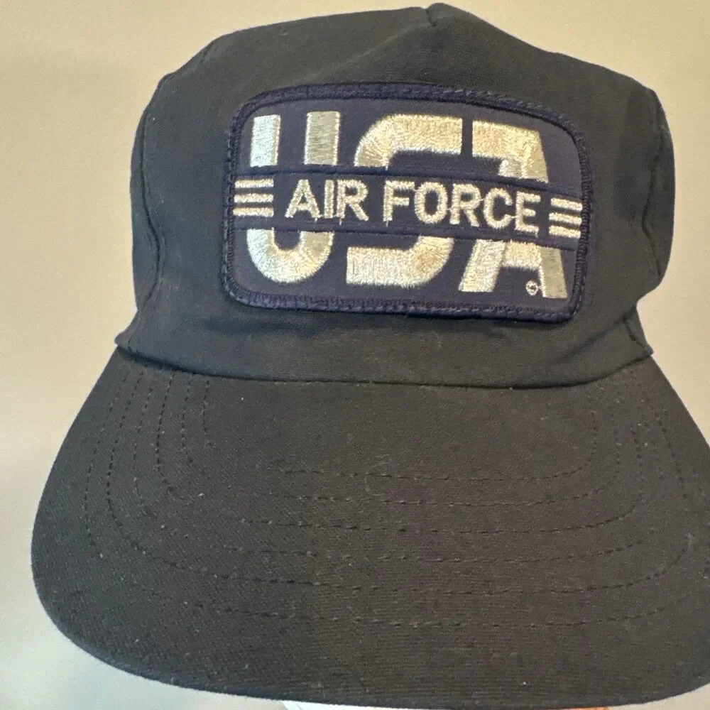 Vintage USA Air Force Baseball Hat Cap SnapBack